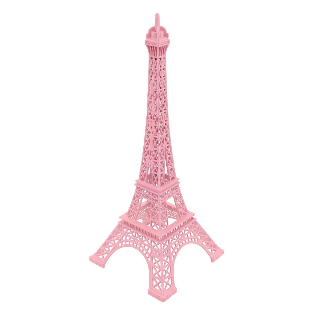 Creative Pink Eiffel Tower Model Creative Pink Eiffel Tower Model Decor Statue Eiffel Tower Office Metal Ornaments