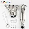 Stainless Steel Exhaust Manifold Headers For 1988-2000 Honda Civic D15 D-Series EJ EG EH EK Sliver