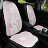 Rabbit Pattern Cartoon Bear Car Seat Cushion Bear Car Ice Silk Cushion  All-Season
