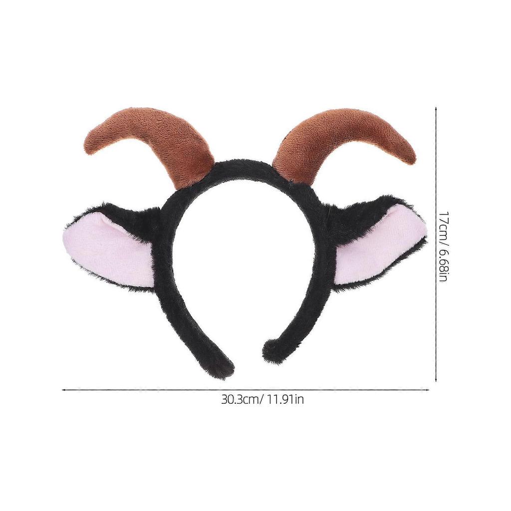 Comfortable Sheep Ears Headband Lightweight And Adults Halloween Christmas 1Pack