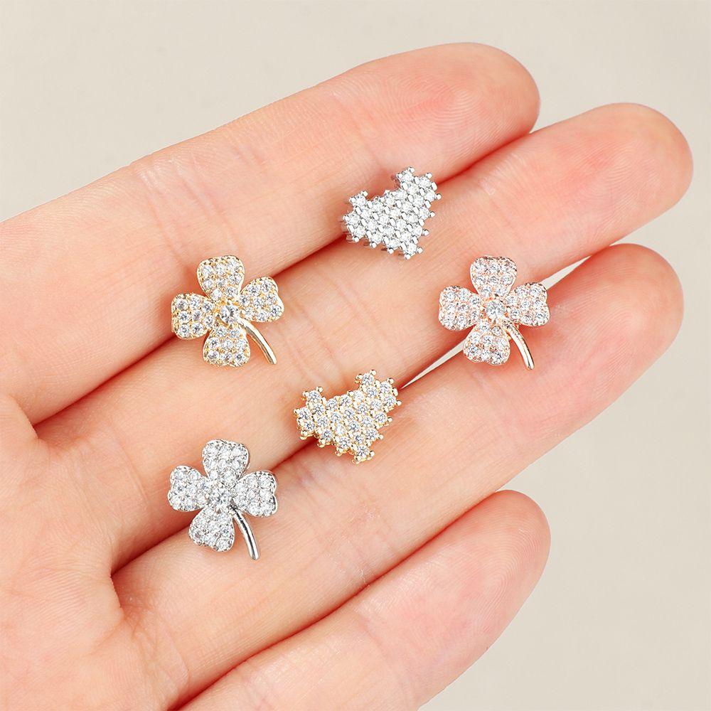 Accessories Diamond Ornament For Iwatch Bracelet Silicone Strap Accessories Metal Charms Decorative