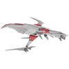 [PM Office A] Darilas Silverhawk 3F-1B Space Fighter 1/144 Scale Color-Coded Plastic Model PP148 White/Red Miniature