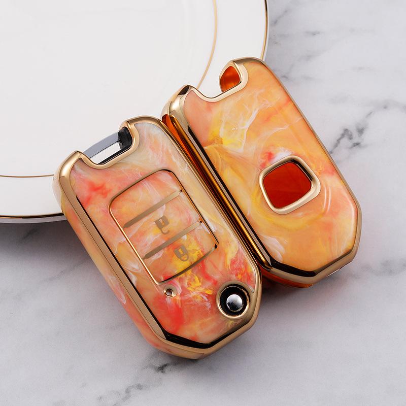 Honda Key Case for Accord, CR-V, XRV, Vezel, Breeze, Crosstour, Lingpai, Jade