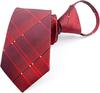 [Love Room] One-Touch Men's Business Tie, Zip-Type Easy Tie, 5-Second Attachment, Suitable for Formal Occasions Such As Weddings, Funerals, Entrance