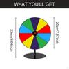 Farbiges Drehendes Preisrad Desktop-Tombola-Dreher mit Ständer Abwischbarer Stift Editierbar Wiederverwendbar