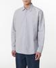 MUSINSA STANDARD Relaxed Fit Oxford Shirt_Non-Pocket [Grey]