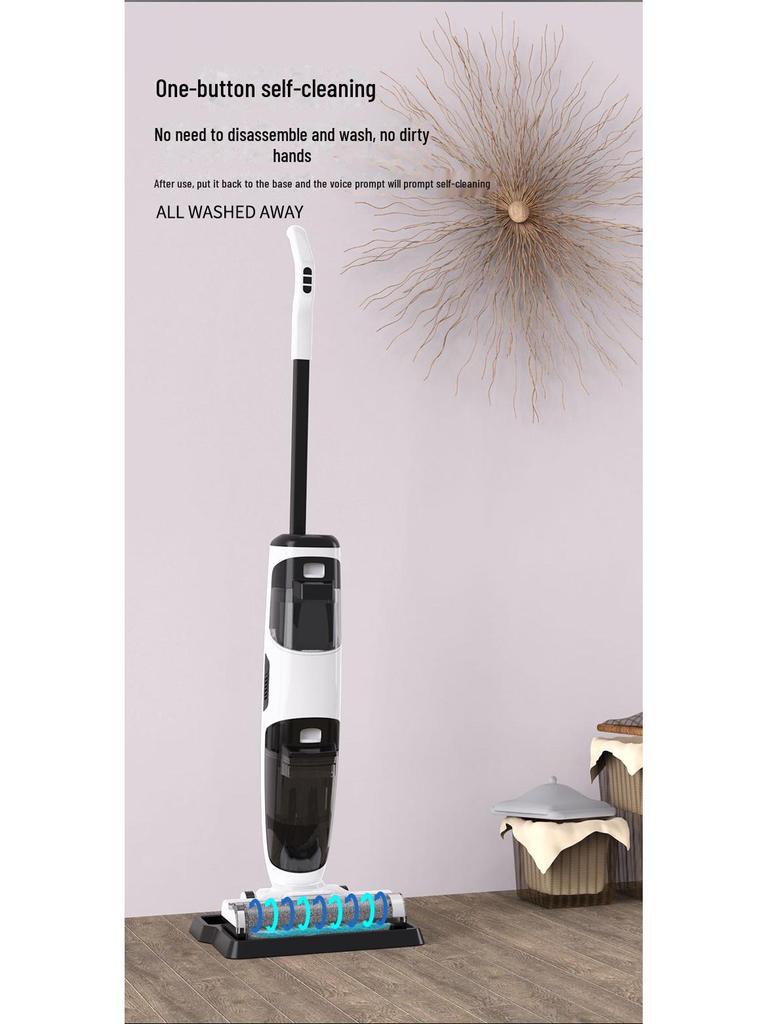 Wireless Automatic Floor Scrubber Vacuum Cleaner
