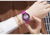 Elegant Rhombus Glass Women's Quartz Wristwatch with Silicone Strap