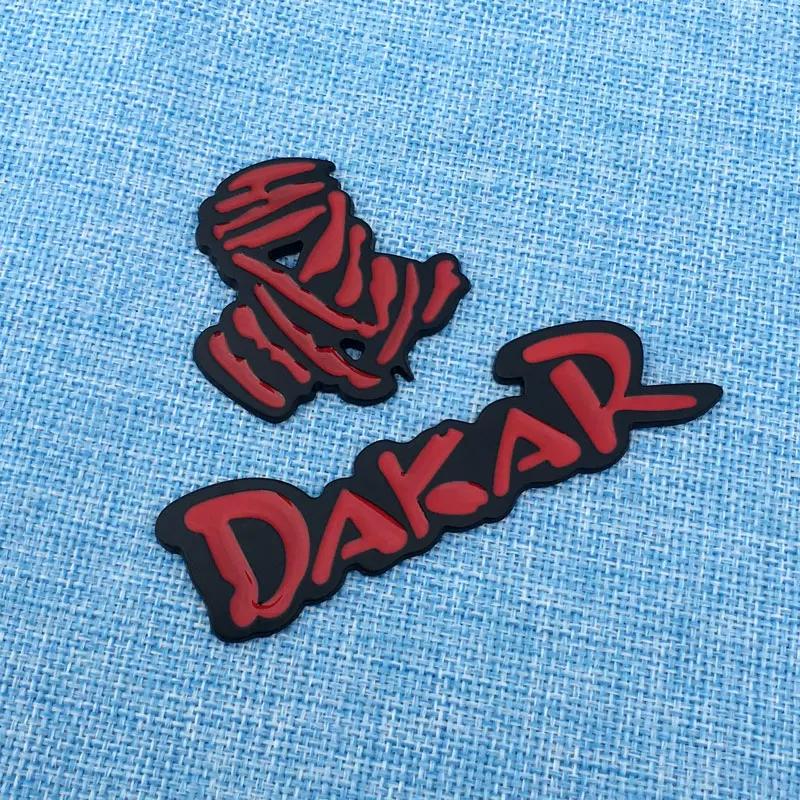 Personalized Dakar Car Sticker Off-road Metal Car Logo Modified Body Sticker Rear Tail Label Decorative Sticker Creative Sticker