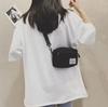 New Canvas Canvas Patchwork Crossbody Casual Mini Casual Shoulder Bag Simple Patchwork Shoulder Messenger Bag