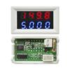 DC 100V 200V 500V 10A Digital Voltmeter Ammeter Blue Red 0-500V Voltage Meter Auto Car Mobile Power Voltage Tester Detector