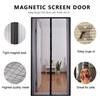 New Large Size Strong Magnetic Door Curtain Mosquito Net Summer Anti Bug Fly Insect Screen Mesh Velcro Mute Soft Screen Door for Home