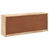 Vidaxl Bank mit Schuhaufbewahrung, 94X20X38 cm, Massives Nussbaumholz