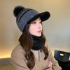Fashion Cycling Cold Hat Knitted Wool Hat Cap Autumn and Winter Outdoor Thickened Warm Ear Protector