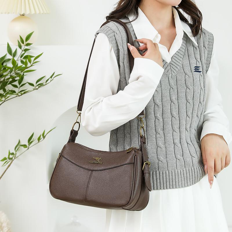 Mother Bag Shoulder Bag Middle-aged Women's Bag Handbag
