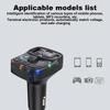 Phone Car Charger Car Music Player Adapter Charger Multifunctional Fast Car Charger For Phone Vehicle Charger Adapter With