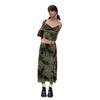 New Printed Loose A-line Skirts Women Fashion Summer Street Retro High Waisted Hip Hugging Skirts Spicy Girl Casual Simple Elegant Clothing