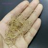 40pcs/Lot Brass Metal 14K Gold Plated Earring Hooks Clasps For DIY Earring Making Accessories Ear Wire Hooks Findings Wholesale