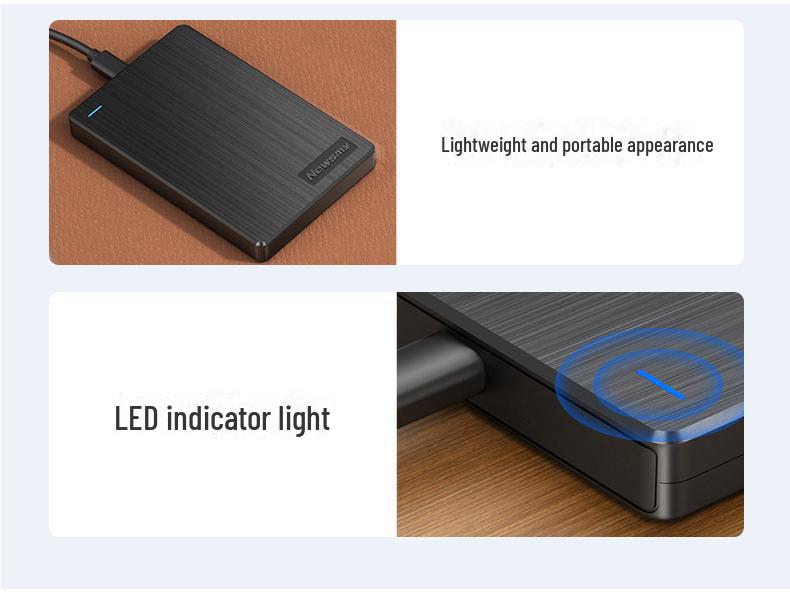 SATA 2.5-Inch Mobile Hard Drive USB 3.0 External Solid State 250GB/500GB/1TB