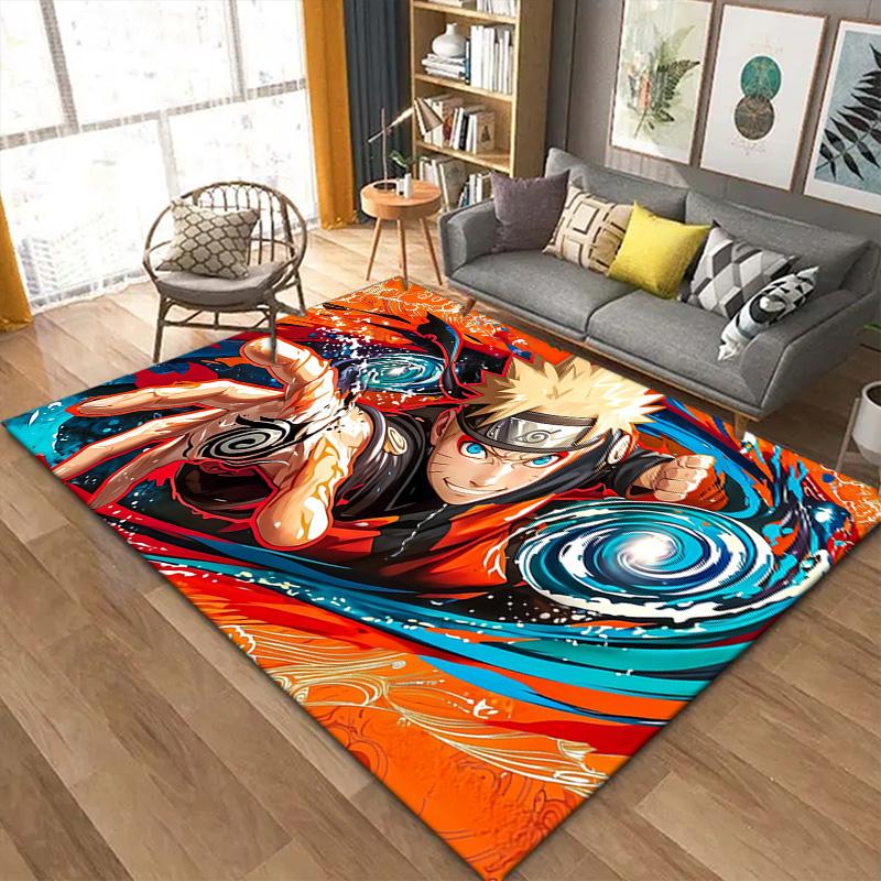 Naruto Indoor Carpet Rug for Living Room Bedroom Home Sofa Decoration,Kids Play Non-slip Floor Mat