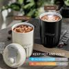 Ceramic Liner Thermos Bottle Ice Americano Coffee Cup Double Wall Stainless Steel Vacuum Insulated Thermal Mug Tumbler Water Cup