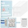 A5 Budget Binder 100 Envelope Savings Challenge Binder Sets Students Notebooks Suppliers Journal Books
