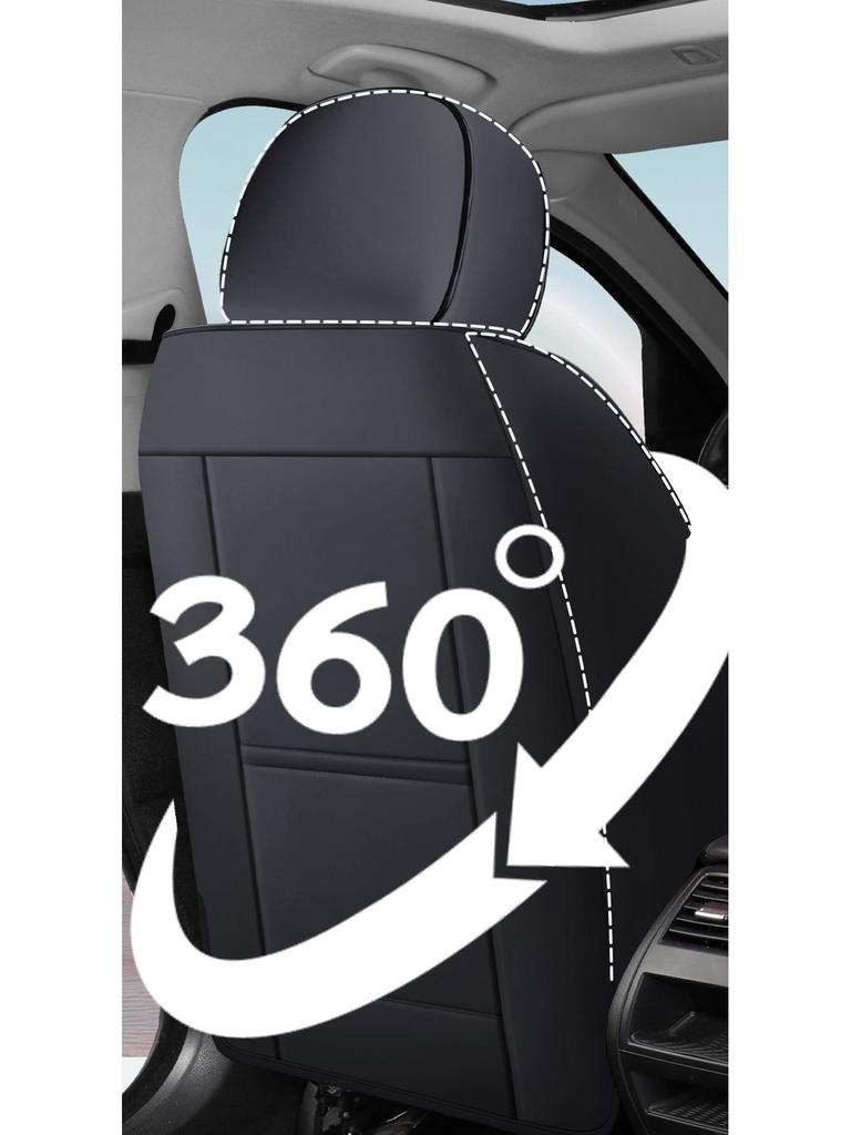 Breathable Leather Car Seat Cover Cushions for All Seasons