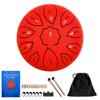6-inch 11-tone Ethereal Steel Tongue Drum - Beginner to Professional Instrument for Kids & Adults