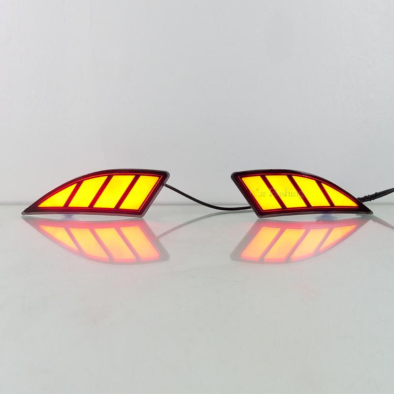 Car LED Lights For Lexus RX300 RX350 RX450h Rear Bumper Reflector Turn Signal Brake Light Fog Lamp