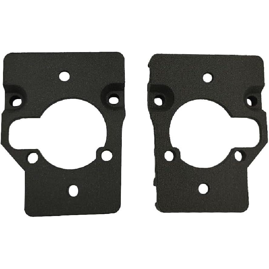 55034123 55034122 Pair Side Mirror Mount Bracket LH &RH Compatible with Jeep XJ Cherokee &MJ Comanche 1984-1996,