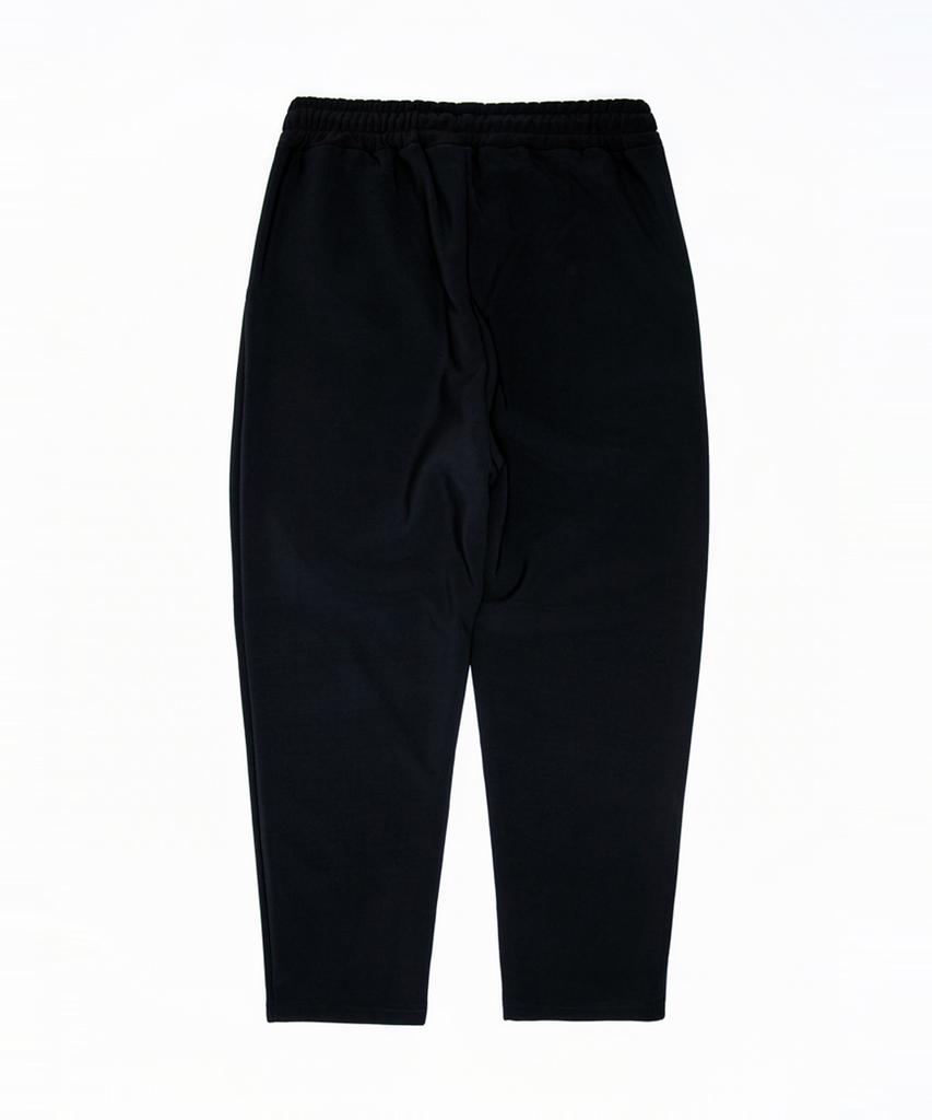 Seuteulaikeu Jersey Tapered Sweatpants (Black)