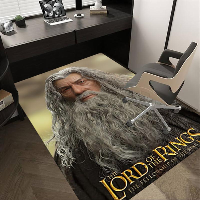 

1pc Gandalf Fellowship Carpet, for Home & Office Decor, Desk Chair Carpet, Festive Gift,Conference Room CarpetL1098 60cm by 90cm
