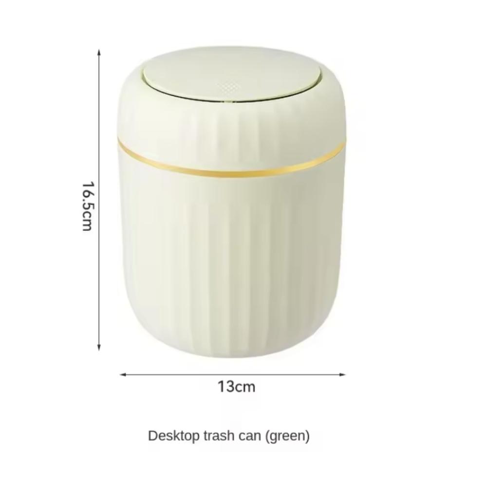 

Настольный пресс мусорное ведро пластиковое мини мусорное ведро с крышкой журнальный столик офис гостиная кабинет устойчивые к запахам товары для дома 500mL-1L