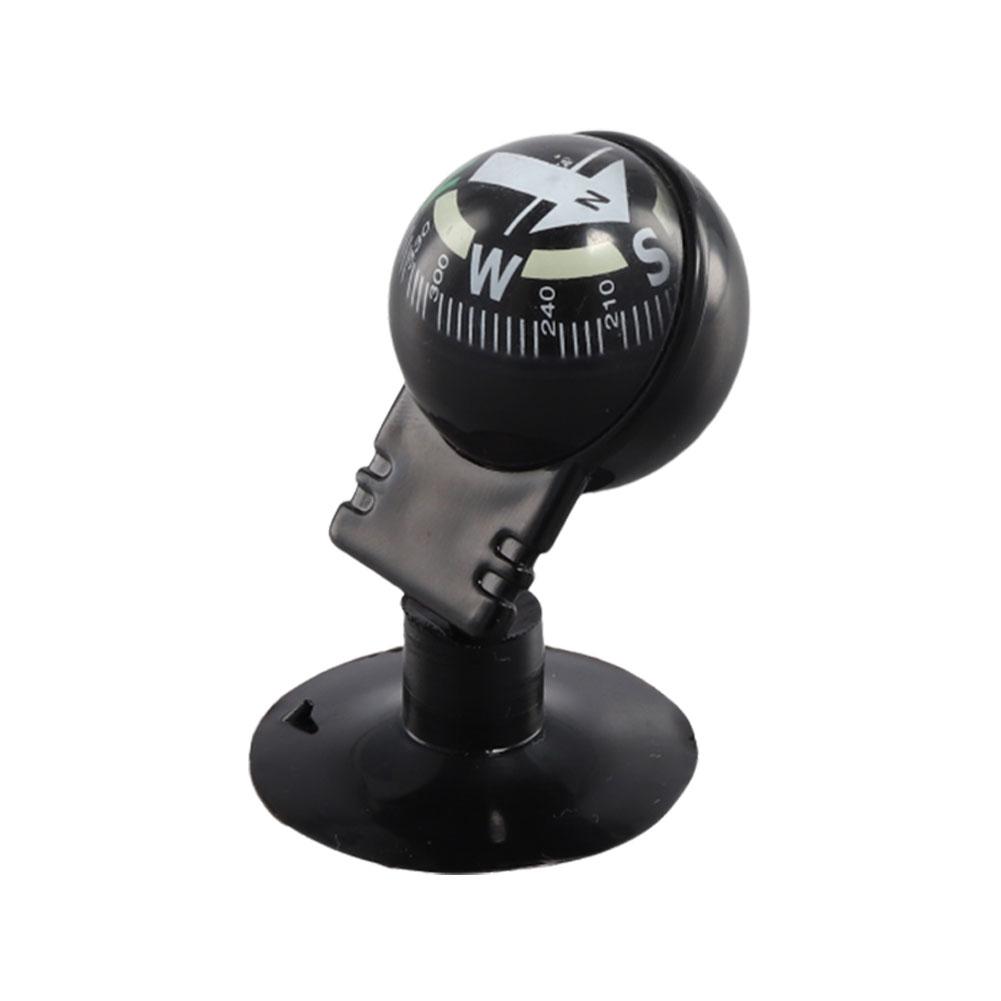 Brújula Impermeable para Navegación Vehicular con Rotación de 360 Grados en Forma de Bola con Ventosa Bola Guía de Señalización Coche Camión