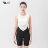 ROCKBROS Women Cycling Bib Shorts Tights Breathable Bicycle Pants Elastic Comfortable Soft Pad Summer Quick Dry Cycling Shorts