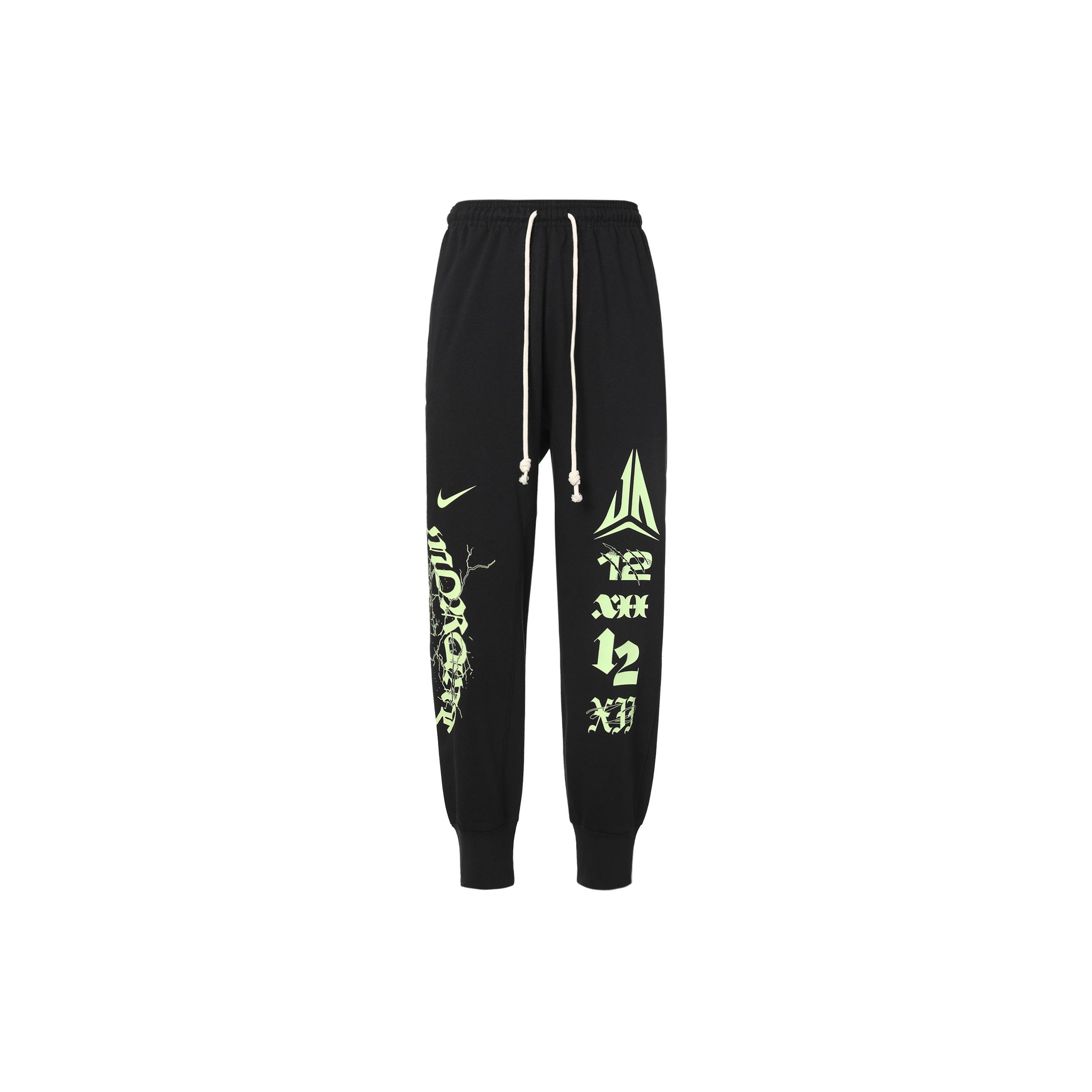 Nike Ja Standard Issue Dri-FIT Pants Black Lime Men s FN2995-010 XXXL
