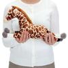 Calorata Giraffe Plush Toy Realistic Animal Toy Doll Gift Present Birthday Christmas Present (Large/Reclining Series/Soft Touch) (Twice Tested) /