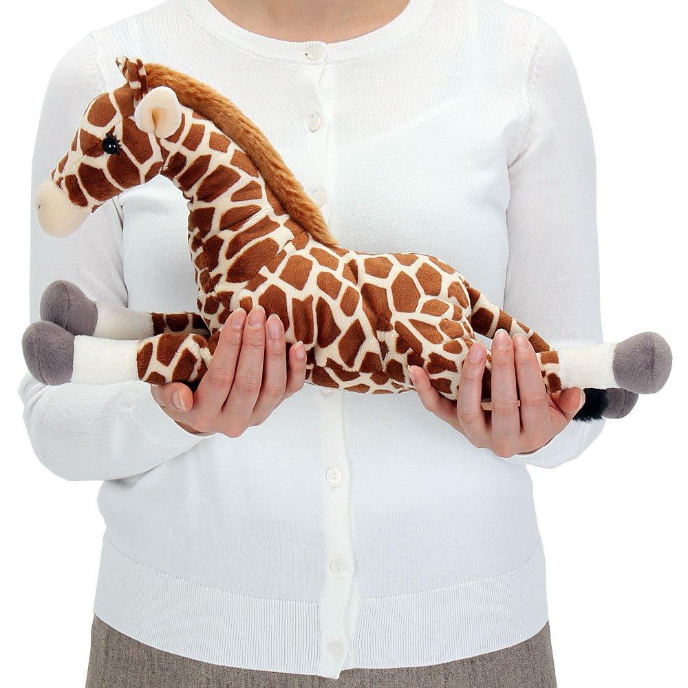 Calorata Giraffe Plush Toy Realistic Animal Toy Doll Gift Present Birthday Christmas Present (Large/Reclining Series/Soft Touch) (Twice Tested) /