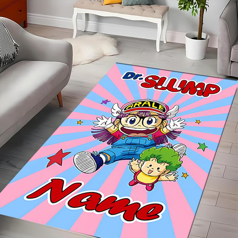 Custom personalization Arale Norimaki Area Rug - Perfect For Kitchen, Bathroom,Laundry Room Decor Large Size Available,Gift All Seasons