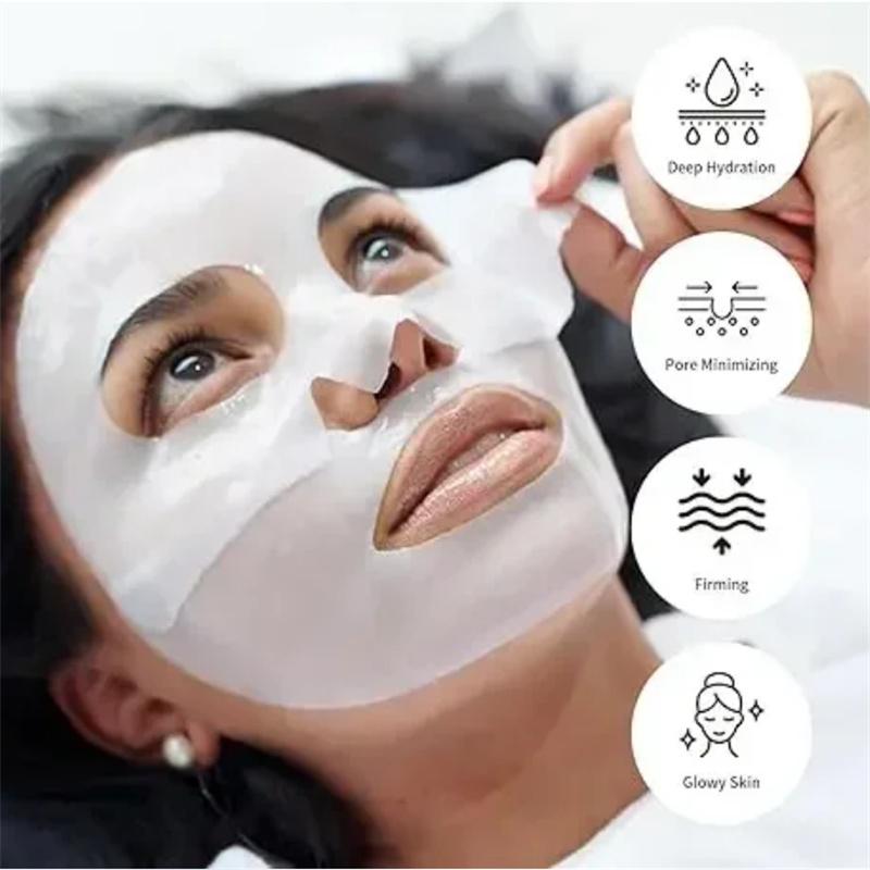 Deep Collagen Anti Wrinkle Lifting Mask Collagen Face Mask Overnight, Deep Collagen Mask for Lifting Firming Moisturizing