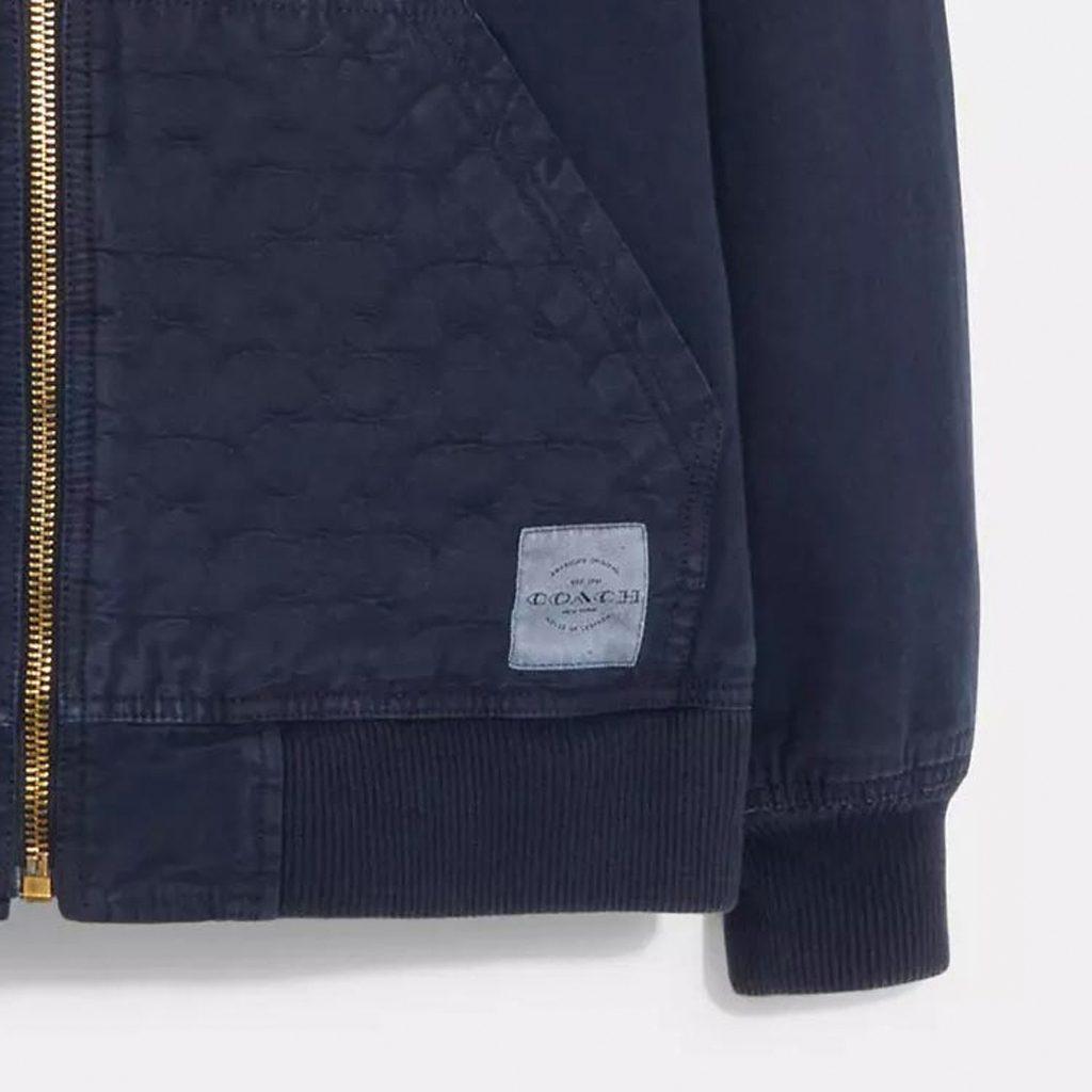 Coach SS24 Jackets & Coats Men's Marine Blue CF795-NAV