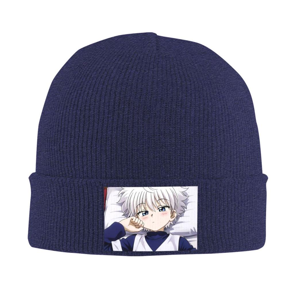 Anime Hunter X Hunter Warm Knitted Cap Winter Knit Bonnet Hat Skullies Beanies Hip Hop Caps for Unisex