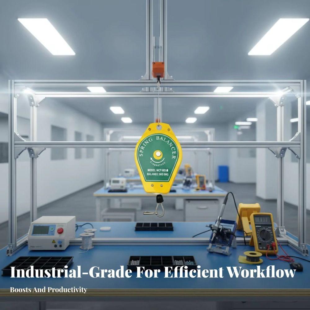Steel Wire Rope Retractable Tool Holder Long-Lasting Coil Tool Fixture Holder Maintenance Work