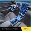 For Honda e:NP1  Car Interior Door Center Console Media Dashboard Navigation TPU Anti-scratch Protector Film