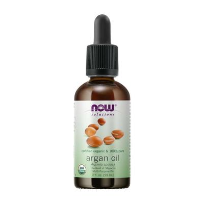 Solutions Certified Organic & 100% Pure Argan Oil, 2 Fl Oz