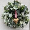 Easter Wreath Decor With Artificial Daisies Sunflowers Door Wall Hanging Home Party Decoration