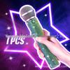 Rhinestone Diamond Microphone Cover for Children's Performance (Prop Only, Mic Not Included)