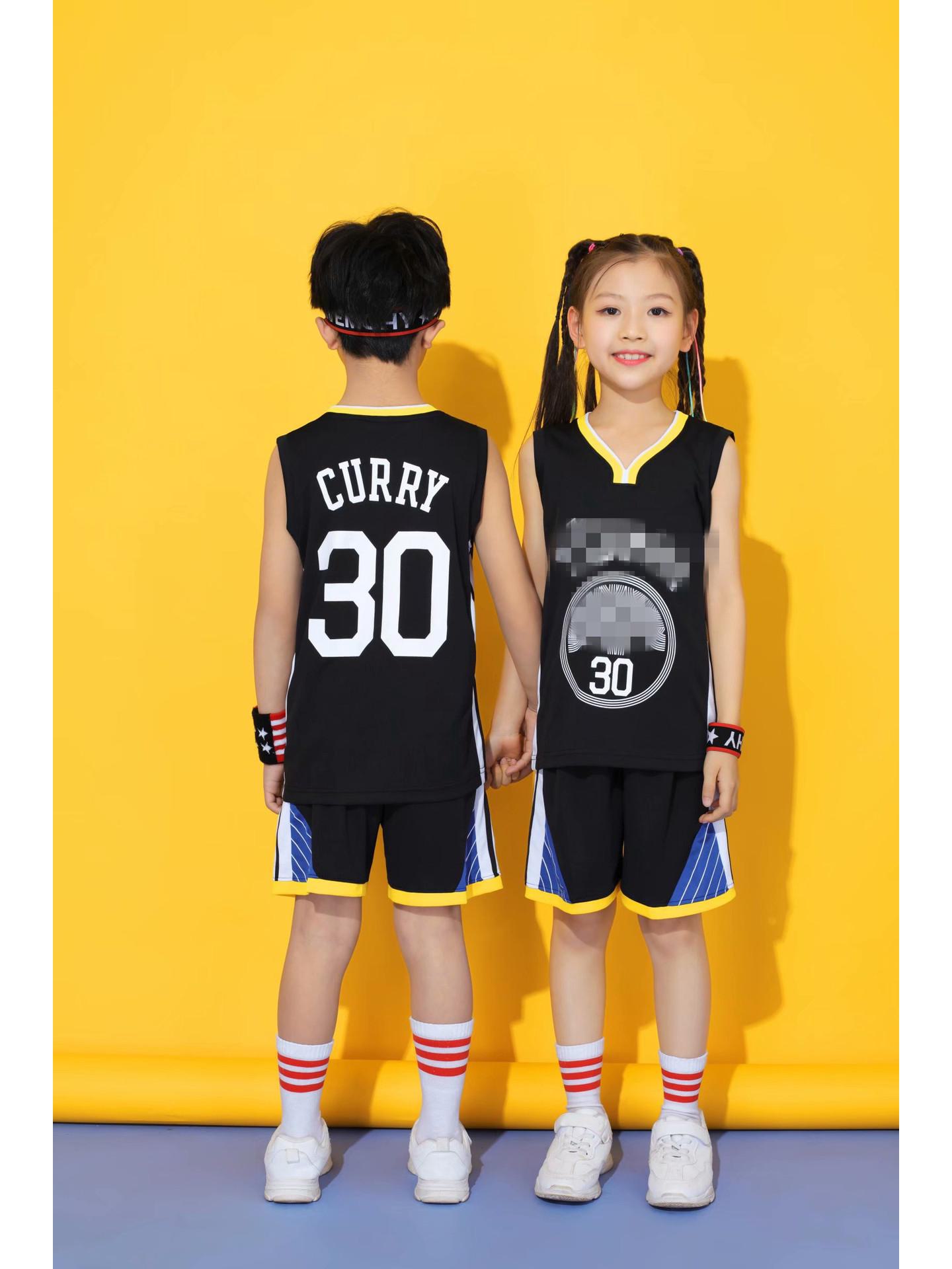 

Команда Yong S №. 30 Дитячий баскетбольний та тренувальний костюм, 3XS-2XL L/150 чорний