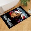 2pac Customized Name Floor Mat Perfect for Dining Room Kitchen Bedrooms Dormitory Antislip Carpet Anime Office Decor Perfect Gift for Friends & Family