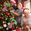 Christmas Tree Decorations Elfs Legs Soft Christmas Stuffed Legs Tree Top Decoration Swinging Foot Christmas Tree Ornament